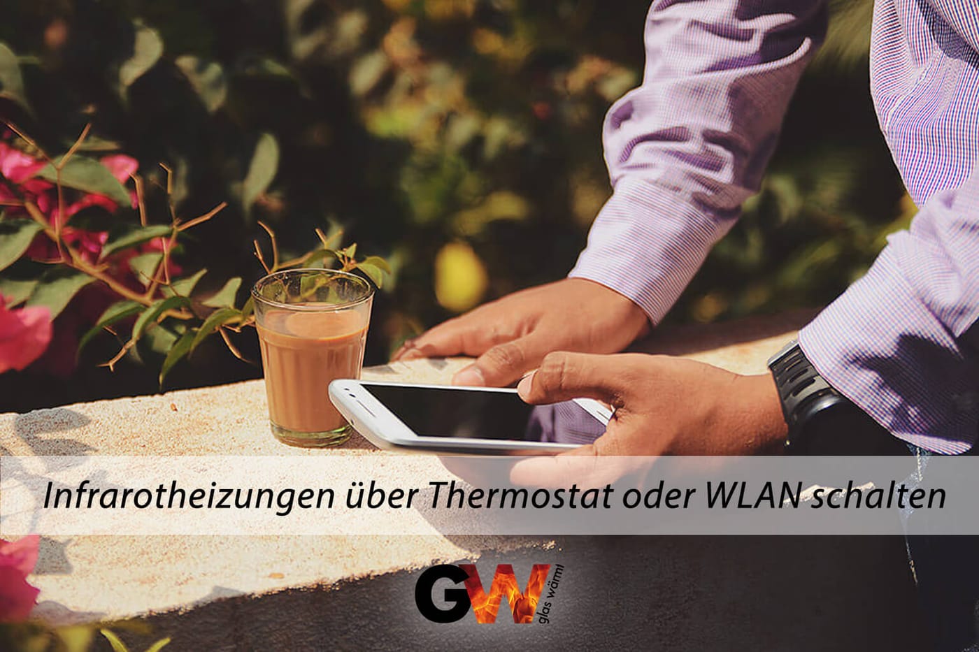 Infrarotheizungen über Thermostat oder WLAN schalten