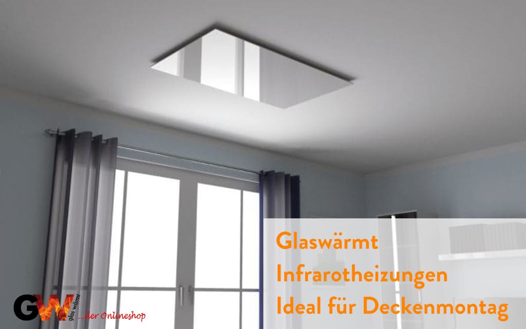 Glaswärmt Infrarotheizungen Ideal Für Deckenmontage