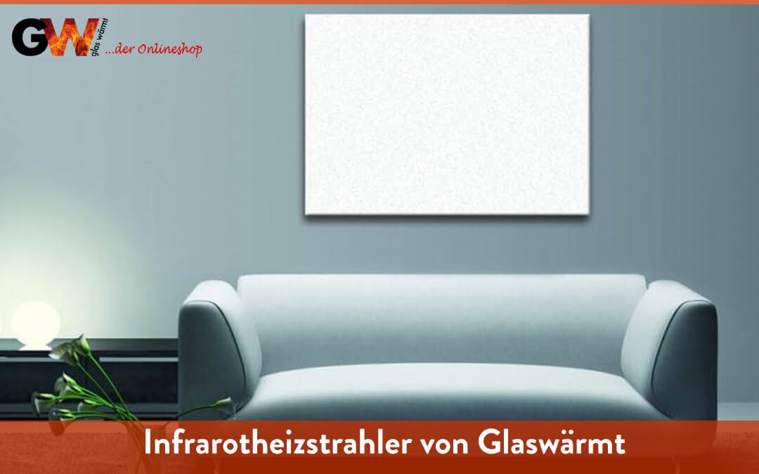 Infrarotheizstrahler Glaswärmt