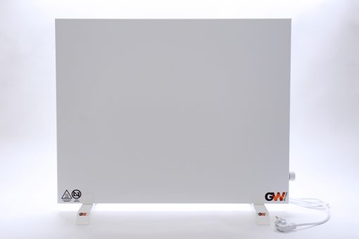 GlasWärmt-Infrarotheizung-Hybridboard-HB-weiß-1000Watt-1000x600x40mm-Vorderseite